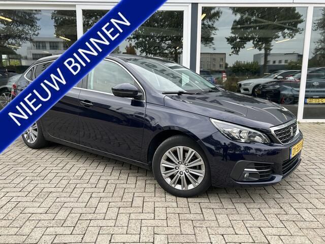 Blauw Gebruikt 2019 Peugeot 308 Premium Stationwagen | € 10.950 (Eerlijke prijs) - Afbeelding 1/4
