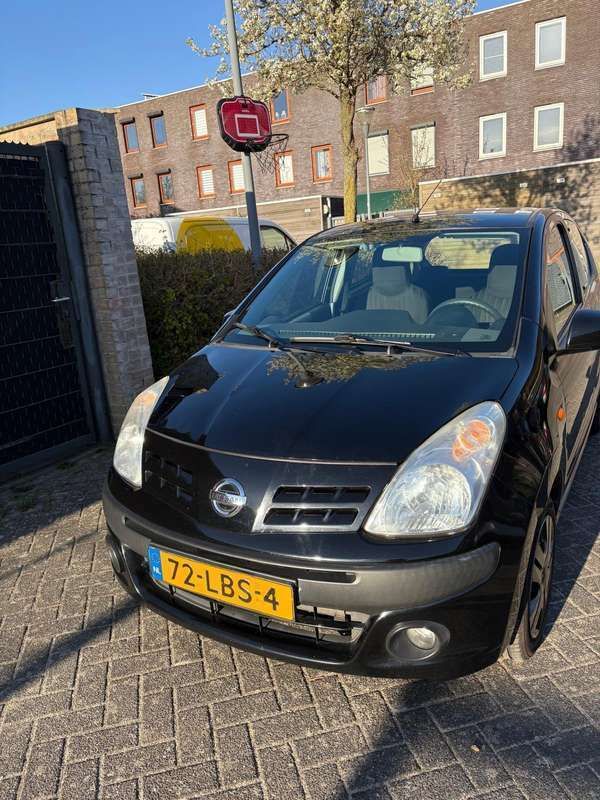 Blauw Gebruikt 2010 Nissan Pixo Hatchback | € 2.100 (Eerlijke prijs) - Afbeelding 1/4