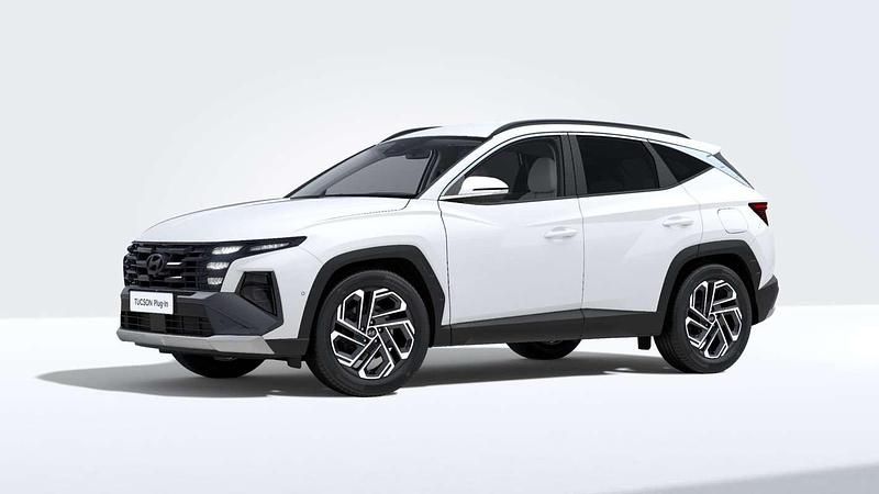 Wit Nieuw 2025 Hyundai Tucson Premium SUV | € 44.830 (Eerlijke prijs) - Afbeelding 1/4