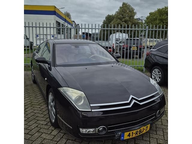 Zwart Gebruikt 2006 Citroën C6 Exclusive Sedan | € 5.950 - Afbeelding 1/4
