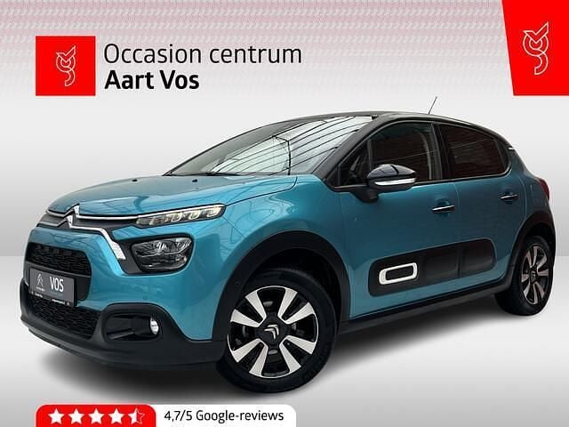 Blauw Occasion 2023 Citroën C3 PureTech Hatchback | € 14.895 (Goede deal) - Afbeelding 1/4