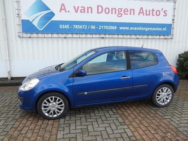 Blauw Gebruikt 2009 Renault Clio II Collection Hatchback | € 1.695 (Super prijs) - Afbeelding 1/4