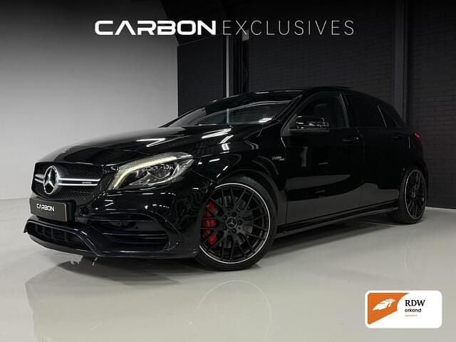 Zwart Gebruikt 2016 Mercedes A45 AMG AMG Hatchback | € 23.995 (Super prijs) - Afbeelding 1/4