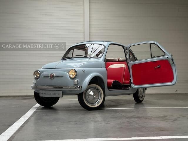 Blauw Gebruikt 1963 Fiat 500 | € 23.500 - Afbeelding 1/4