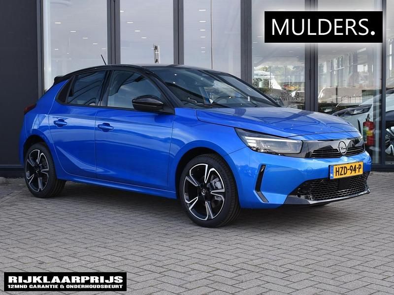 Blauw Nieuw 2025 Opel Corsa Hatchback | € 24.145 (Super prijs) - Afbeelding 1/4