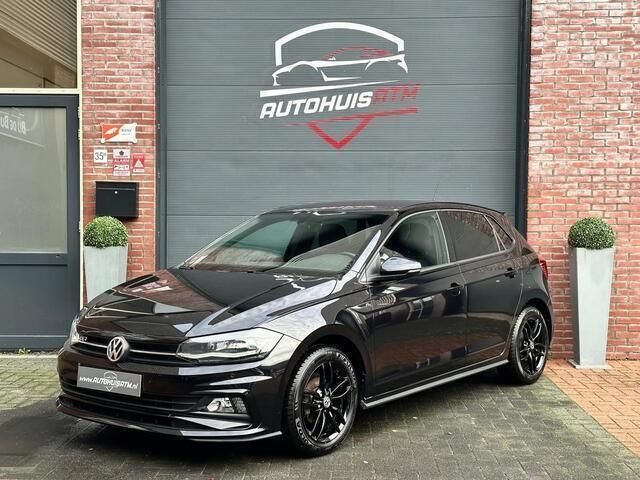 Zwart, metallic lak Gebruikt 2019 VW Polo R-line Hatchback | € 18.750 (Eerlijke prijs) - Afbeelding 1/4