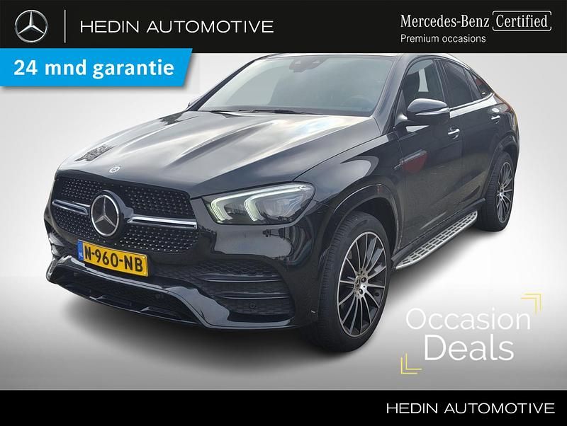 Zwart Occasion 2021 Mercedes GLE350 AMG line Coupé | € 66.900 (Eerlijke prijs) - Afbeelding 1/2