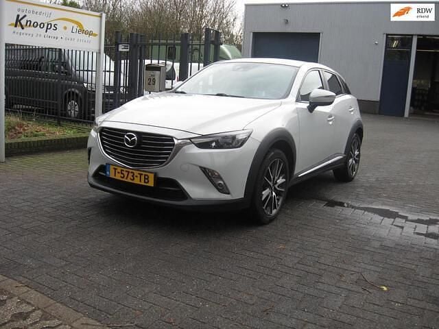 Wit Gebruikt 2016 Mazda CX-3 SUV | € 13.450 (Eerlijke prijs) - Afbeelding 1/4