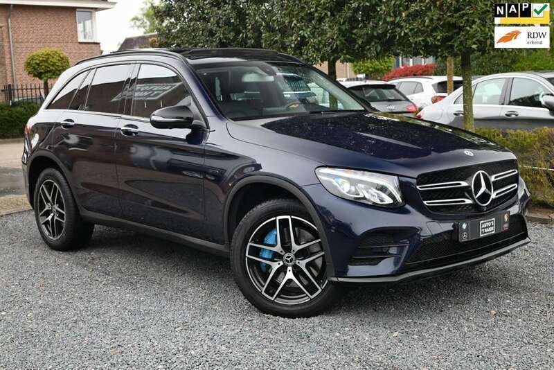 Blauw, metallic lak Gebruikt 2017 Mercedes GLC350 Business SUV | € 31.950 - Afbeelding 1/4