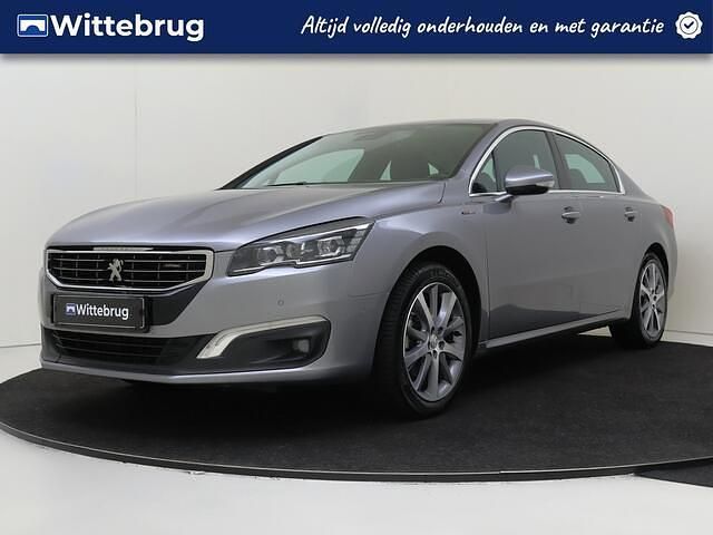 Grijs Gebruikt 2016 Peugeot 508 GT-line Sedan | € 14.925 (Super prijs) - Afbeelding 1/3