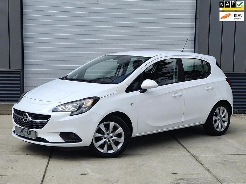 Wit Gebruikt 2017 Opel Corsa Edition Hatchback | € 8.450 (Eerlijke prijs) - Afbeelding 1/4