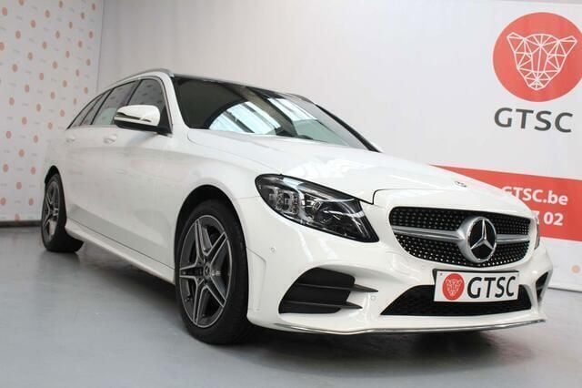 Occasion Mercedes C220 AMG line 194 PK (142 kW) 2020 Wit Stationwagen