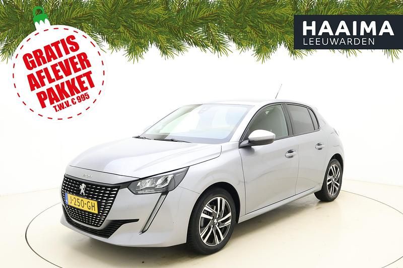 Grijs Gebruikt 2020 Peugeot 208 Allure Hatchback | € 14.945 (Iets duurder) - Afbeelding 1/4