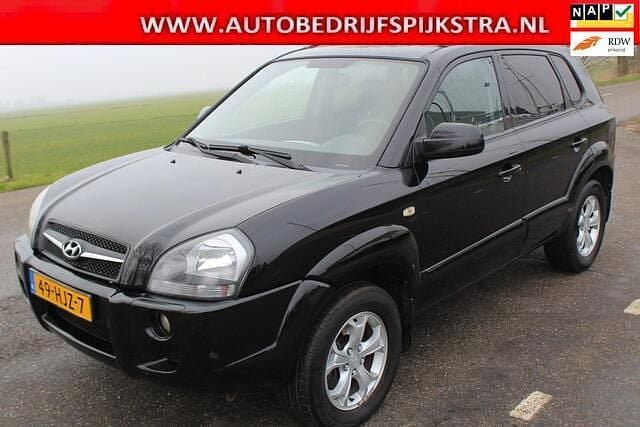 Zwart Gebruikt 2009 Hyundai Tucson Style SUV | € 3.499 - Afbeelding 1/4