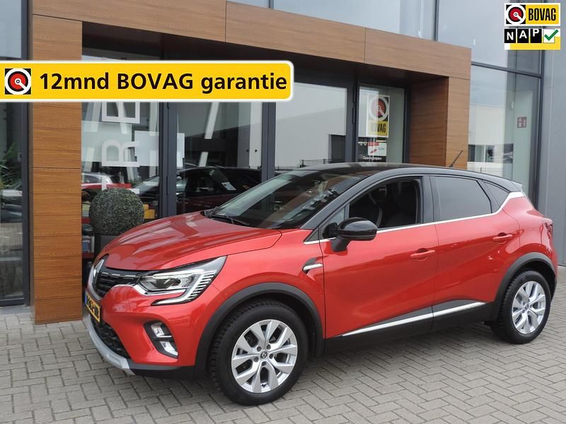 Rood Gebruikt 2021 Renault Captur Intens SUV | € 20.990 (Eerlijke prijs) - Afbeelding 1/4