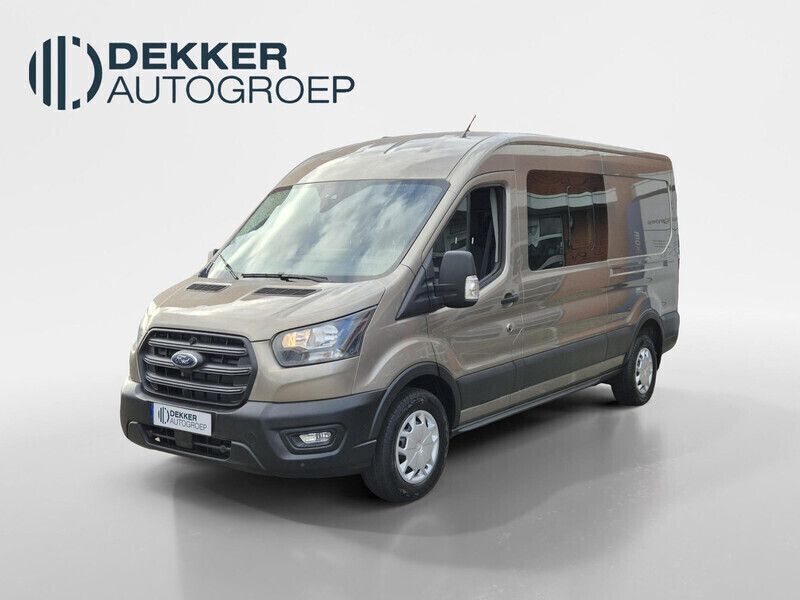 Bruin Nieuw 2024 Ford Transit Trend Van | € 39.445 (Duur) - Afbeelding 1/4