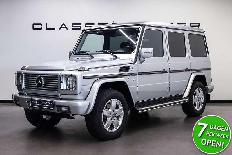 Zilver Gebruikt 2005 Mercedes G500 SUV | € 54.950 (Eerlijke prijs) - Afbeelding 1/4