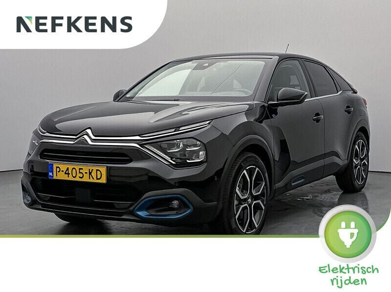 Zwart Gebruikt 2022 Citroën e-C4 Shine SUV | € 18.925 (Eerlijke prijs) - Afbeelding 1/3