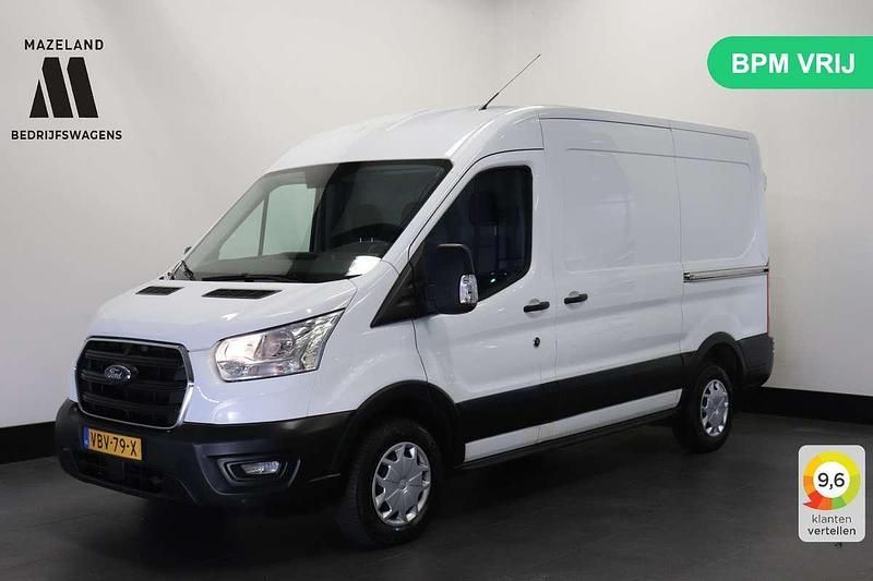 Wit Gebruikt 2019 Ford Transit Van | € 14.900 (Eerlijke prijs) - Afbeelding 1/3