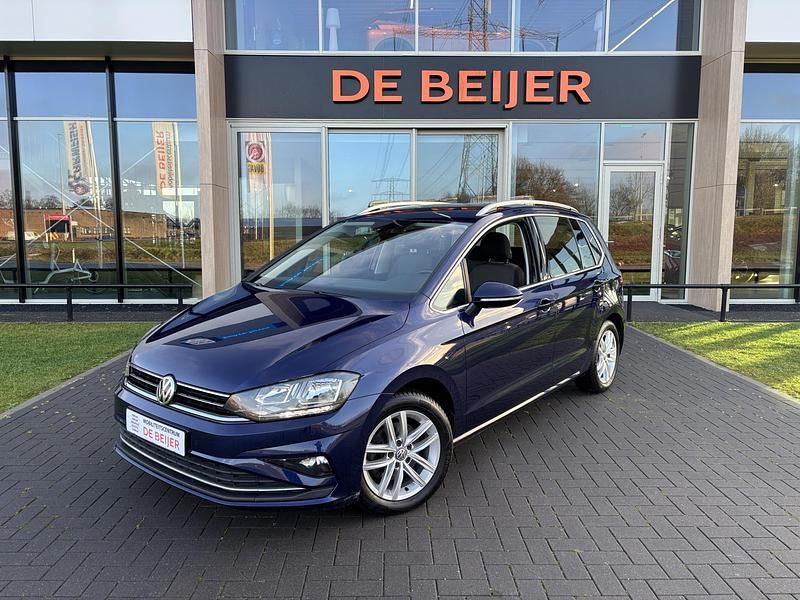 Occasion VW Golf Sportsvan Highline 150 PK (110 kW) 2018 Blauw MPV