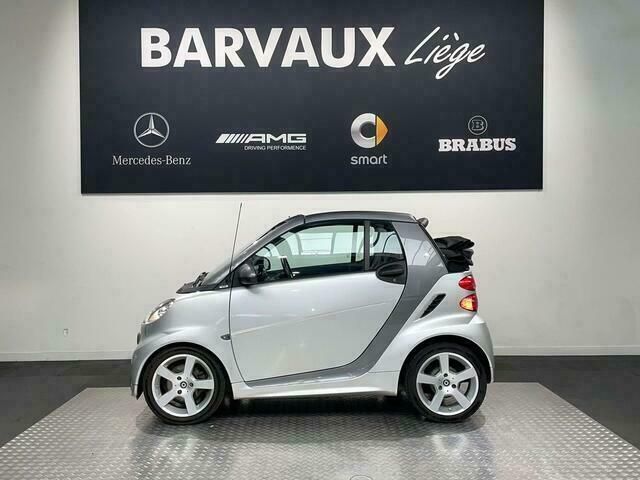 Occasion Smart ForTwo Cabrio Pulse 84 PK (61 kW) 2015 Zilver Cabriolet