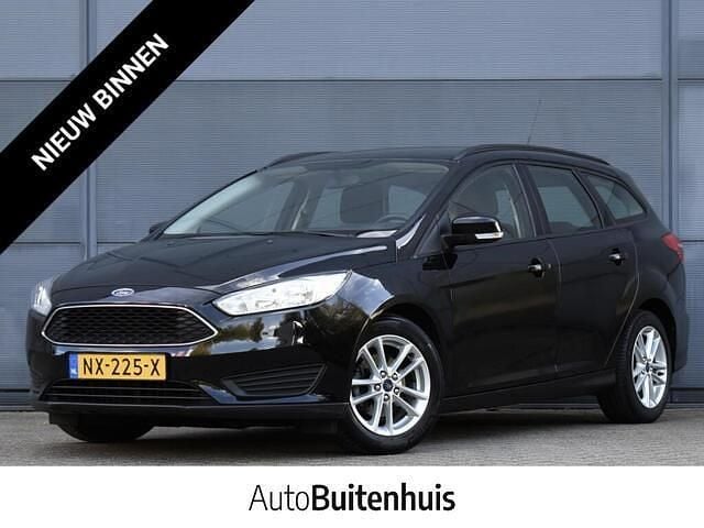 Zwart Gebruikt 2017 Ford Focus Stationwagen | € 9.895 (Eerlijke prijs) - Afbeelding 1/4