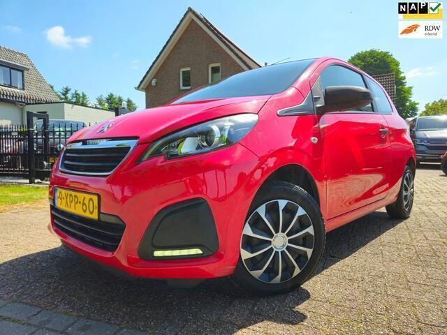 Rood Gebruikt 2014 Peugeot 108 Access Hatchback | € 3.750 (Eerlijke prijs) - Afbeelding 1/4