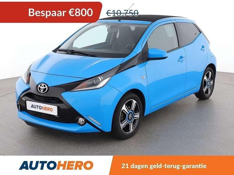 Blauw Gebruikt 2018 Toyota Aygo Hatchback | € 9.849 (Eerlijke prijs) - Afbeelding 1/3