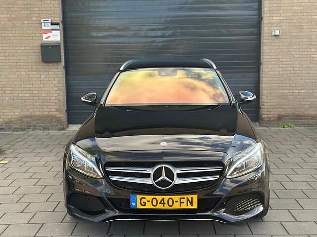 Zwart Gebruikt 2014 Mercedes C180 Prestige Stationwagen | € 13.750 (Eerlijke prijs) - Afbeelding 1/4