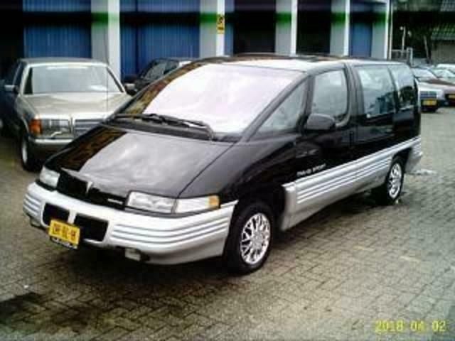 Zwart Gebruikt 1992 Pontiac Trans Sport MPV | € 1.875 - Afbeelding 1/1