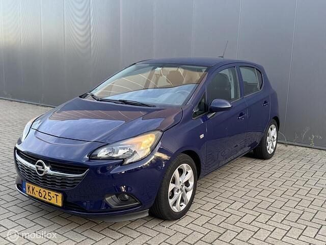 Blauw Gebruikt 2016 Opel Corsa Edition Hatchback | € 7.250 (Goede deal) - Afbeelding 1/4
