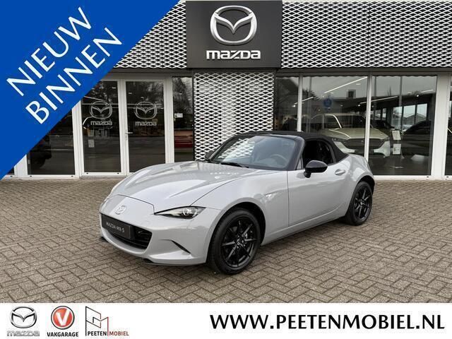 Grijs Nieuw 2025 Mazda MX5 Prime-Line Cabriolet | € 41.500 - Afbeelding 1/4