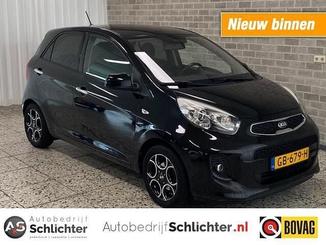 Zwart Gebruikt 2015 Kia Picanto First Edition Hatchback | € 8.450 (Eerlijke prijs) - Afbeelding 1/4