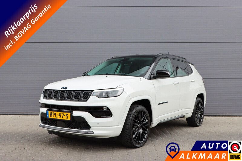 Wit Gebruikt 2022 Jeep Compass SUV | € 29.500 (Eerlijke prijs) - Afbeelding 1/4