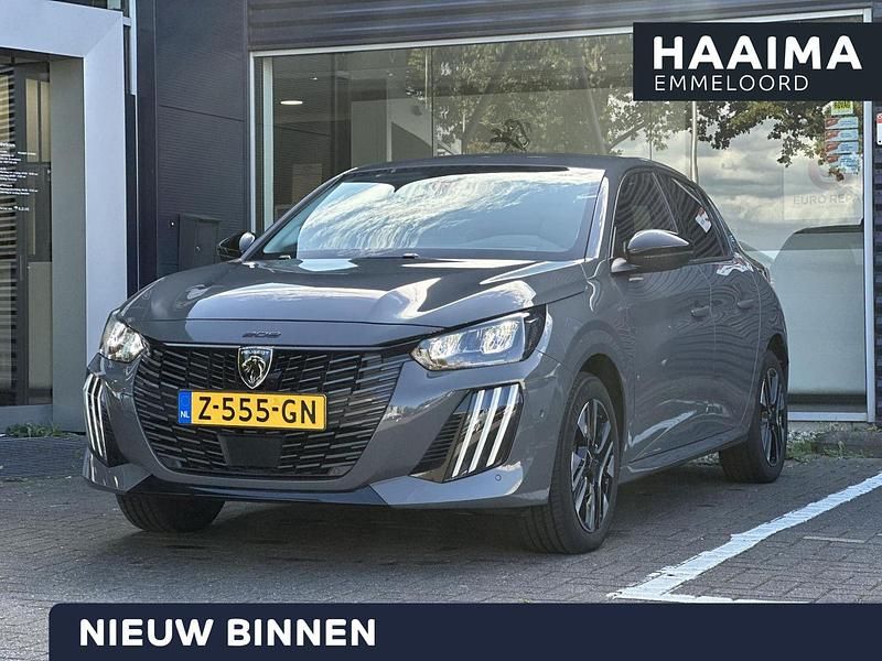 Grijs Gebruikt 2024 Peugeot e-208 Allure Hatchback | € 24.950 (Duur) - Afbeelding 1/4