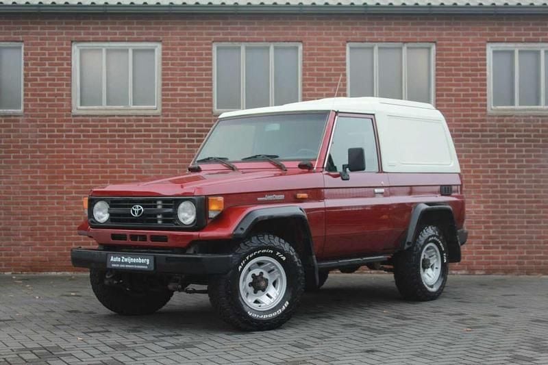 Rood Gebruikt 1999 Toyota Land Cruiser Van | € 18.950 (Super prijs) - Afbeelding 1/4