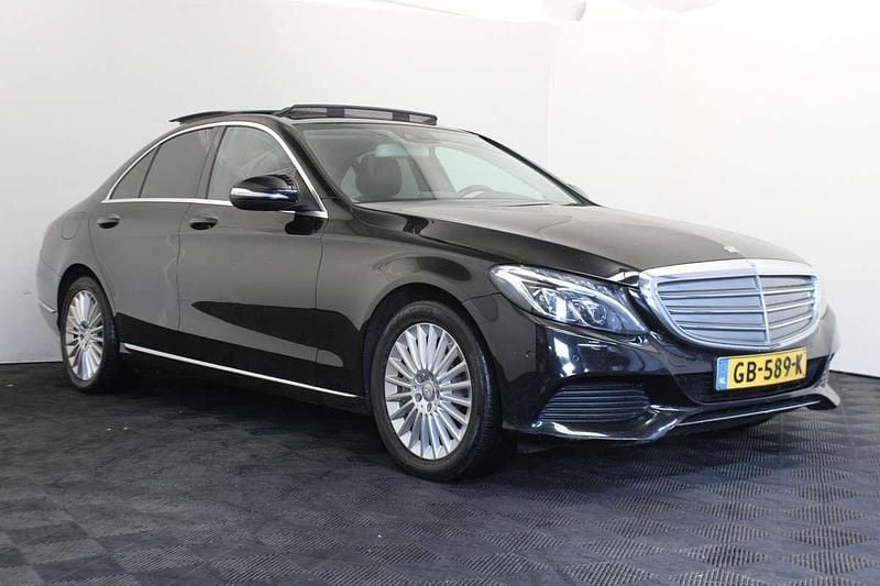 Occasion Mercedes C350e Edition 211 PK (155 kW) 2015 Zwart Sedan