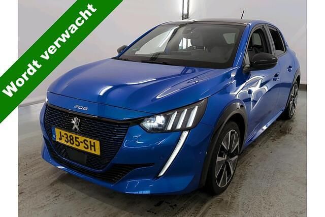 Blauw Gebruikt 2020 Peugeot e-208 GTi Hatchback | € 14.700 (Eerlijke prijs) - Afbeelding 1/4