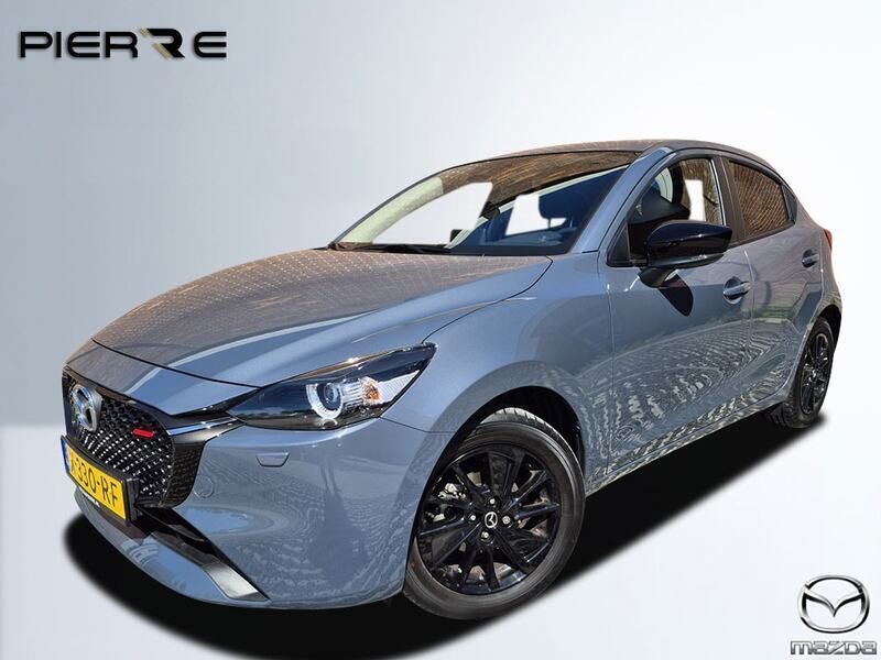 Grijs, metallic lak Gebruikt 2024 Mazda 2 Homura-Line Hatchback | € 22.845 (Eerlijke prijs) - Afbeelding 1/4