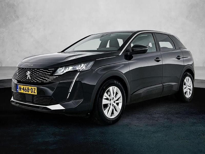 Zwart Gebruikt 2021 Peugeot 3008 Active SUV | € 20.720 (Eerlijke prijs) - Afbeelding 1/1