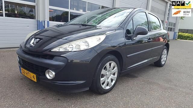 Zwart Gebruikt 2009 Peugeot 207 Hatchback | € 2.950 (Duur) - Afbeelding 1/4