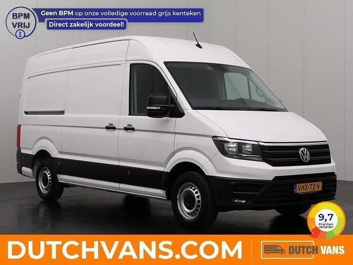 Wit Gebruikt 2021 VW Crafter Highline Van | € 18.750 (Super prijs) - Afbeelding 1/4