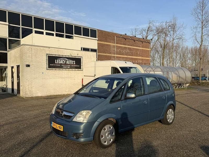 Blauw Occasion 2006 Opel Meriva Enjoy MPV | € 1.999 (Eerlijke prijs) - Afbeelding 1/4