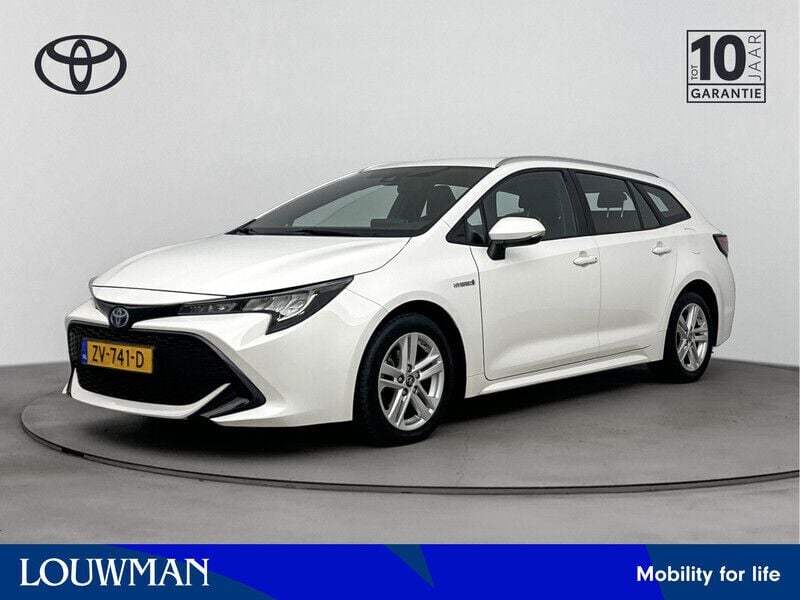 Wit Gebruikt 2019 Toyota Corolla Active Stationwagen | € 18.945 (Eerlijke prijs) - Afbeelding 1/3