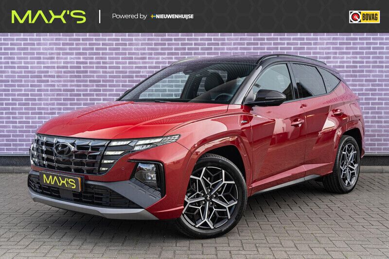 Rood Gebruikt 2022 Hyundai Tucson N Line SUV | € 33.894 (Eerlijke prijs) - Afbeelding 1/4