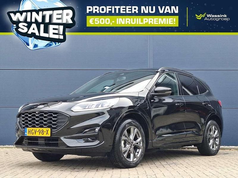 Zwart Occasion 2022 Ford Kuga ST-Line X SUV | € 25.440 (Eerlijke prijs) - Afbeelding 1/3