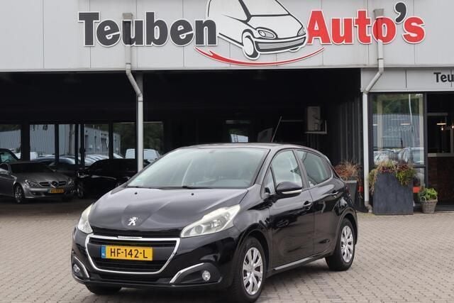 Zwart Gebruikt 2015 Peugeot 208 Hatchback | € 4.995 (Goede deal) - Afbeelding 1/4