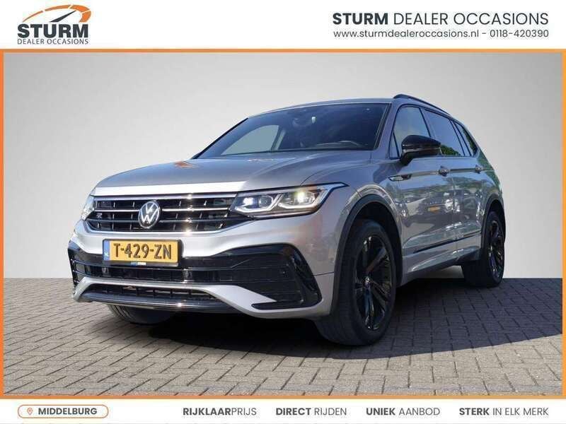 Grijs Gebruikt 2023 VW Tiguan Allspace R-line SUV | € 40.555 (Iets duurder) - Afbeelding 1/4