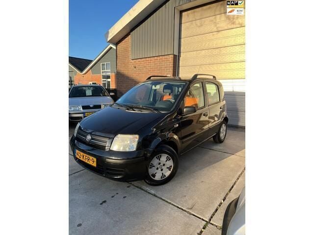 Zwart Gebruikt 2009 Fiat Panda Hatchback | € 1.399 (Goede deal) - Afbeelding 1/4
