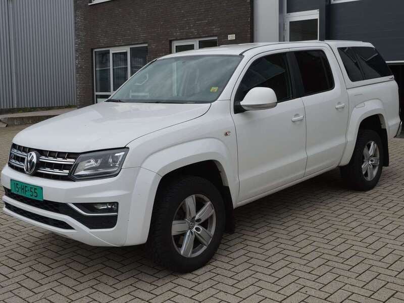 Wit Gebruikt 2017 VW Amarok Pickup | € 17.000 (Super prijs) - Afbeelding 1/4